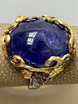 *Кольцо р.16,5 Танзанит Танзания АРТ 33940 Вес 6,78 г - фото 211825 *Кольцо р.16,5 Танзанит Танзания АРТ 33940 Вес 6,78 г - фото 211825