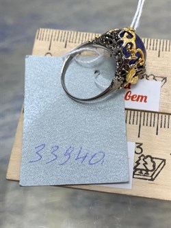*Кольцо р.16,5 Танзанит Танзания АРТ 33940 Вес 6,78 г - фото 211834 *Кольцо р.16,5 Танзанит Танзания АРТ 33940 Вес 6,78 г - фото 211834