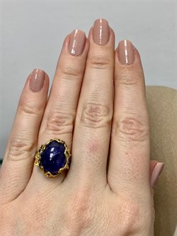*Кольцо р.17 Танзанит Танзания АРТ 33942 Вес 9,12 г - фото 211837