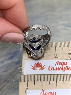 *Кольцо р.17 Танзанит Танзания АРТ 33942 Вес 9,12 г - фото 211840