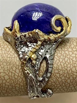 *Кольцо р.17 Танзанит Танзания АРТ 33942 Вес 9,12 г - фото 211843