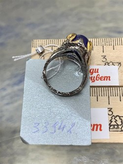 *Кольцо р.17 Танзанит Танзания АРТ 33942 Вес 9,12 г - фото 211846