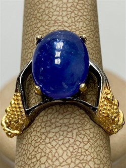 *Кольцо р.17,5 Танзанит Танзания АРТ 83564 (ВЕС 6,75 Г) - фото 211880