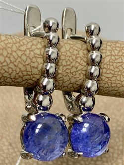 *Серьги Танзанит Танзания АРТ 81864 (ВЕС 4,89 Г) - фото 211919