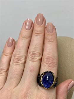 *Кольцо р.18,5 Танзанит Танзания АРТ 60381 Вес 11,45 г - фото 211964 *Кольцо р.18,5 Танзанит Танзания АРТ 60381 Вес 11,45 г - фото 211964
