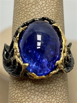 *Кольцо р.18,5 Танзанит Танзания АРТ 60381 Вес 11,45 г - фото 211972 *Кольцо р.18,5 Танзанит Танзания АРТ 60381 Вес 11,45 г - фото 211972