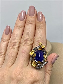 *Кольцо р.19 Танзанит Африка АРТ 38124 (ВЕС 13,81 Г) - фото 211987 *Кольцо р.19 Танзанит Африка АРТ 38124 (ВЕС 13,81 Г) - фото 211987