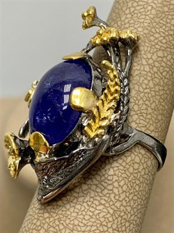 *Кольцо р.19 Танзанит Африка АРТ 38124 (ВЕС 13,81 Г) - фото 211993 *Кольцо р.19 Танзанит Африка АРТ 38124 (ВЕС 13,81 Г) - фото 211993