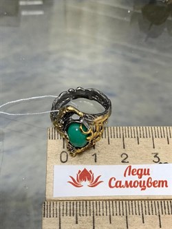 *Кольцо р.17 Хризопраз Африка АРТ 56970 ВЕС 5,83 Г - фото 212040 *Кольцо р.17 Хризопраз Африка АРТ 56970 ВЕС 5,83 Г - фото 212040