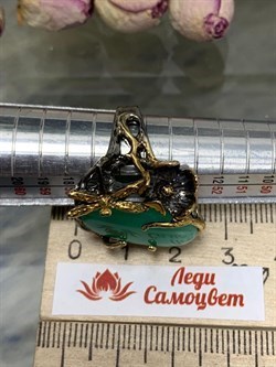 *Кольцо р.18 Хризопраз Африка АРТ 85-784 ВЕС 11,33 Г - фото 212059 *Кольцо р.18 Хризопраз Африка АРТ 85-784 ВЕС 11,33 Г - фото 212059