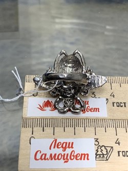 *Кольцо р.17 Мотылек Аметист Бразилия Арт 49417 Вес 13,23 г - фото 212109 *Кольцо р.17 Мотылек Аметист Бразилия Арт 49417 Вес 13,23 г - фото 212109