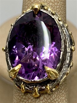 *Кольцо р.17 Аметист Бразилия АРТ 60096 (ВЕС 17,54 Г) - фото 212134 *Кольцо р.17 Аметист Бразилия АРТ 60096 (ВЕС 17,54 Г) - фото 212134