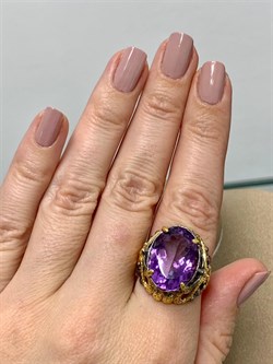 *Кольцо р.17 Аметист Индия АРТ 60371 (ВЕС 9,63 Г) - фото 212138 *Кольцо р.17 Аметист Индия АРТ 60371 (ВЕС 9,63 Г) - фото 212138