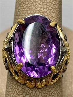 *Кольцо р.17 Аметист Индия АРТ 60371 (ВЕС 9,63 Г) - фото 212147 *Кольцо р.17 Аметист Индия АРТ 60371 (ВЕС 9,63 Г) - фото 212147