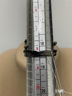 *Кольцо р.18,5 Аметист Бразилия  АРТ 53621 (ВЕС 5,04 Г) - фото 212289