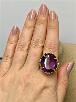 *Кольцо р.19 Аметист Бразилия АРТ 49448 (ВЕС 10,42 Г) - фото 212320 *Кольцо р.19 Аметист Бразилия АРТ 49448 (ВЕС 10,42 Г) - фото 212320