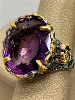 *Кольцо р.19 Аметист Бразилия АРТ 49448 (ВЕС 10,42 Г) - фото 212326 *Кольцо р.19 Аметист Бразилия АРТ 49448 (ВЕС 10,42 Г) - фото 212326