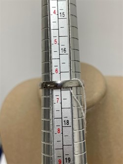 *Кольцо р.17 Голубой Топаз Бразилия АРТ 65809 Вес 6,01 г - фото 212506