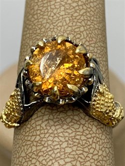*Кольцо р.19 Топаз Бразилия АРТ 53582 (ВЕС 6,01 Г) - фото 212544