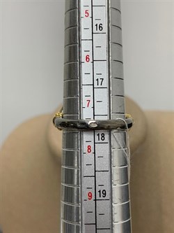 *Кольцо р.17,5 Топаз Бразилия АРТ 56972 (ВЕС 6,21 Г) - фото 212552