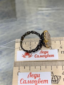 *Кольцо р.19 Топаз Володарск-Волынское АРТ 60433 ВЕС 5,91 Г - фото 212607 *Кольцо р.19 Топаз Володарск-Волынское АРТ 60433 ВЕС 5,91 Г - фото 212607