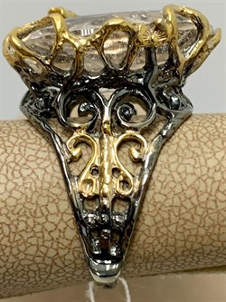 *Кольцо р.18,5 Топаз Володарск-Волынское АРТ 53390 (ВЕС 13,37 Г) - фото 212675