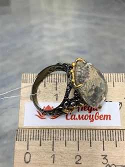 *Кольцо р.18 Топаз Володарск-Волынское АРТ 54010 ВЕС 12,15 Г - фото 212685 *Кольцо р.18 Топаз Володарск-Волынское АРТ 54010 ВЕС 12,15 Г - фото 212685