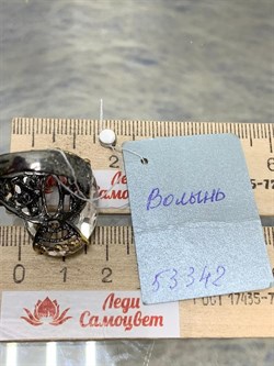 *Кольцо р.18 Топаз Володарск-Волынское АРТ 53342 ВЕС 11,91 Г - фото 212705 *Кольцо р.18 Топаз Володарск-Волынское АРТ 53342 ВЕС 11,91 Г - фото 212705