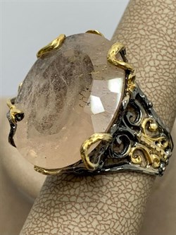 *Кольцо р.18 Топаз Володарск-Волынское АРТ 60411 (ВЕС 13,45 Г) - фото 212717