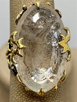 *Кольцо р.19 Топаз Володарск-Волынское АРТ 60094 (ВЕС 17,49 Г) - фото 212733