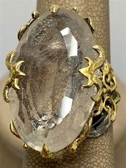 *Кольцо р.19 Топаз Володарск-Волынское АРТ 60094 (ВЕС 17,49 Г) - фото 212735