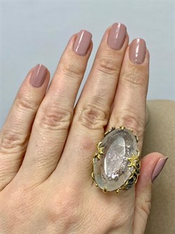 *Кольцо р.19 Топаз Володарск-Волынское АРТ 60094 (ВЕС 17,49 Г) - фото 212736