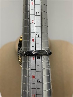 *Кольцо р.18,5 Голубой Топаз Бразилия АРТ 53514 ВЕС 29,01 Г - фото 212773