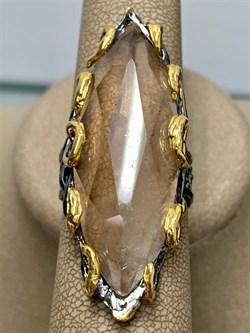 *Кольцо р.19 Топаз Володарск-Волынское АРТ 53294 (ВЕС 17,04 Г) - фото 212794 *Кольцо р.19 Топаз Володарск-Волынское АРТ 53294 (ВЕС 17,04 Г) - фото 212794