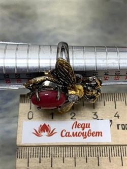 *Кольцо р.18 Мотылек Родонит Аргентина Арт 49438 Вес 13,51 г - фото 212839 *Кольцо р.18 Мотылек Родонит Аргентина Арт 49438 Вес 13,51 г - фото 212839