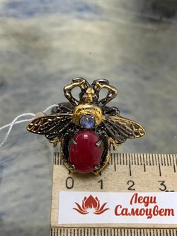 *Кольцо р.18 Мотылек Родонит Аргентина Арт 49438 Вес 13,51 г - фото 212841 *Кольцо р.18 Мотылек Родонит Аргентина Арт 49438 Вес 13,51 г - фото 212841