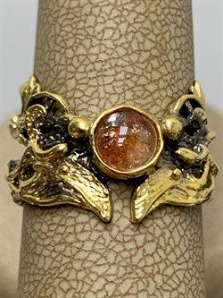 *Кольцо р.17,5 Солнечный камень Гелиолит АРТ 54045 (ВЕС  4,98 Г) - фото 212909 *Кольцо р.17,5 Солнечный камень Гелиолит АРТ 54045 (ВЕС  4,98 Г) - фото 212909