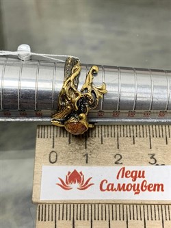 *Кольцо р.17,5 Солнечный камень Гелиолит АРТ 54045 (ВЕС  4,98 Г) - фото 212910 *Кольцо р.17,5 Солнечный камень Гелиолит АРТ 54045 (ВЕС  4,98 Г) - фото 212910