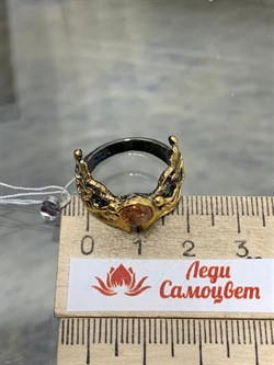 *Кольцо р.17,5 Солнечный камень Гелиолит АРТ 54045 (ВЕС  4,98 Г) - фото 212913 *Кольцо р.17,5 Солнечный камень Гелиолит АРТ 54045 (ВЕС  4,98 Г) - фото 212913
