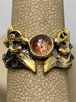 *Кольцо р.17,5 Солнечный камень Гелиолит АРТ 52977 (ВЕС 4,99 Г) - фото 212920 *Кольцо р.17,5 Солнечный камень Гелиолит АРТ 52977 (ВЕС 4,99 Г) - фото 212920