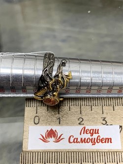 *Кольцо р.17,5 Солнечный камень Гелиолит АРТ 52977 (ВЕС 4,99 Г) - фото 212921 *Кольцо р.17,5 Солнечный камень Гелиолит АРТ 52977 (ВЕС 4,99 Г) - фото 212921