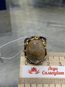 *Кольцо р.17,5 Солнечный камень Гелиолит АРТ 52777 (ВЕС 14,37 Г) - фото 212946 *Кольцо р.17,5 Солнечный камень Гелиолит АРТ 52777 (ВЕС 14,37 Г) - фото 212946