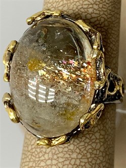*Кольцо р.17,5 Солнечный камень Гелиолит АРТ 52777 (ВЕС 14,37 Г) - фото 212949 *Кольцо р.17,5 Солнечный камень Гелиолит АРТ 52777 (ВЕС 14,37 Г) - фото 212949