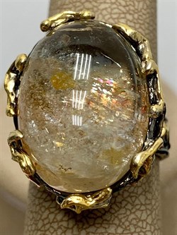 *Кольцо р.17,5 Солнечный камень Гелиолит АРТ 52777 (ВЕС 14,37 Г) - фото 212951 *Кольцо р.17,5 Солнечный камень Гелиолит АРТ 52777 (ВЕС 14,37 Г) - фото 212951