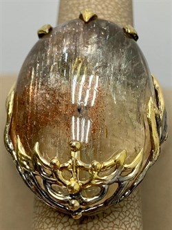 *Кольцо р.17,5 Солнечный камень Гелиолит АРТ 56936 (ВЕС 21,05 Г) - фото 212981 *Кольцо р.17,5 Солнечный камень Гелиолит АРТ 56936 (ВЕС 21,05 Г) - фото 212981