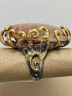 *Кольцо р.18 Солнечный камень Гелиолит АРТ 52997 (ВЕС 28,73 Г) - фото 212994 *Кольцо р.18 Солнечный камень Гелиолит АРТ 52997 (ВЕС 28,73 Г) - фото 212994