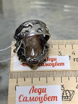 *Кольцо р.18,5 Солнечный камень Гелиолит АРТ 47111 (ВЕС 19,96 Г) - фото 213099 *Кольцо р.18,5 Солнечный камень Гелиолит АРТ 47111 (ВЕС 19,96 Г) - фото 213099