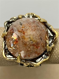 *Кольцо р.18 Солнечный камень Гелиолит АРТ 53383 (ВЕС 12,78 Г) - фото 213118 *Кольцо р.18 Солнечный камень Гелиолит АРТ 53383 (ВЕС 12,78 Г) - фото 213118