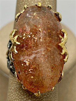 *Кольцо р.18,5 Солнечный камень Гелиолит АРТ 53051 (ВЕС 17,42 Г) - фото 213133 *Кольцо р.18,5 Солнечный камень Гелиолит АРТ 53051 (ВЕС 17,42 Г) - фото 213133
