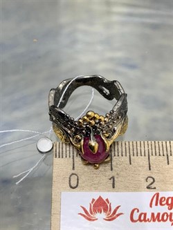 *Кольцо р.18 Турмалин Малханское  Месторождение АРТ 52778 (ВЕС 6,04 Г) - фото 213175 *Кольцо р.18 Турмалин Малханское  Месторождение АРТ 52778 (ВЕС 6,04 Г) - фото 213175